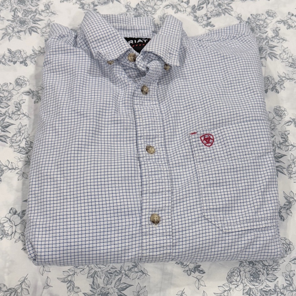 Ariat FR button down